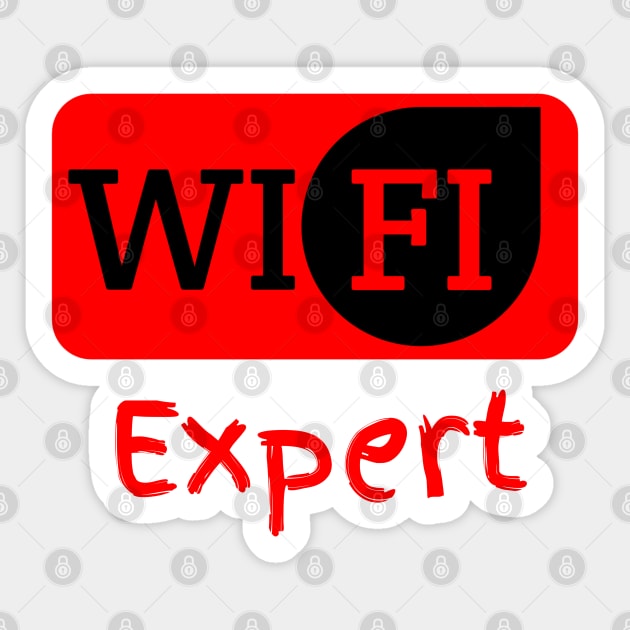 Wifi Expert Sticker by TeeVee